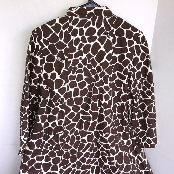 New Lilly Pulitzer Retail $398 Giraffe🦒 Coat Sz 8 - Picture 3 of 3